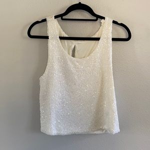 Vici Sequin Crop Top